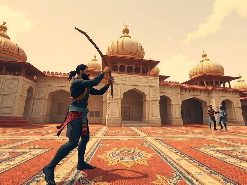 Khalibali VR Motion combat scene